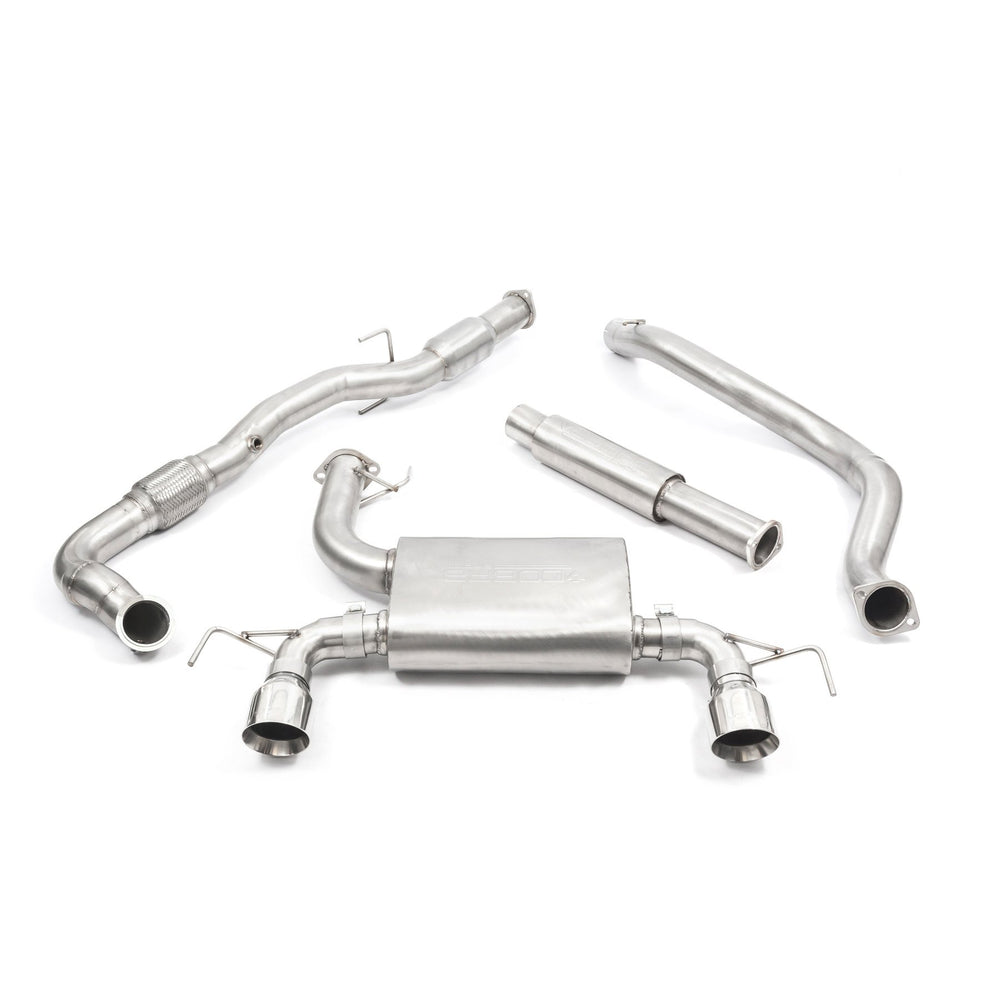 Linea di Scarico Completa "Turboback" Cobra per Opel Corsa D Nürburgring (10-14)