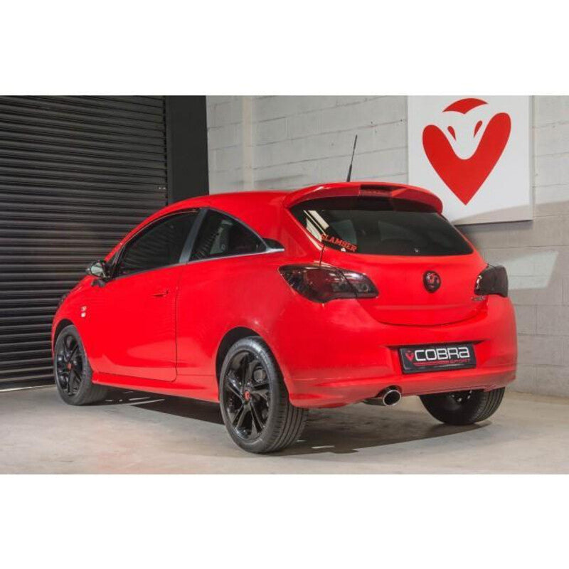 Linea di Scarico "Catback" Cobra per Opel Corsa E 1.0L Turbo (15-19)