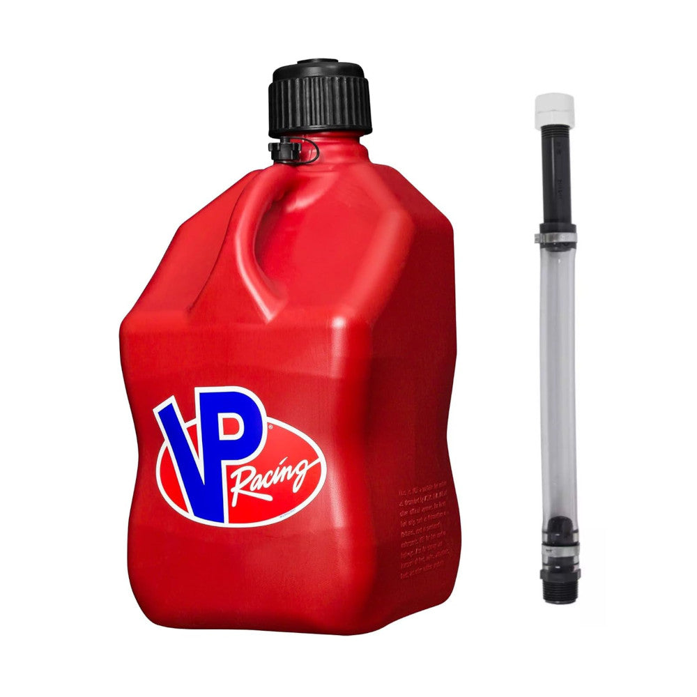 Tanica VP Racing Rosso 20L (5.5 gal) + Tubo Deluxe