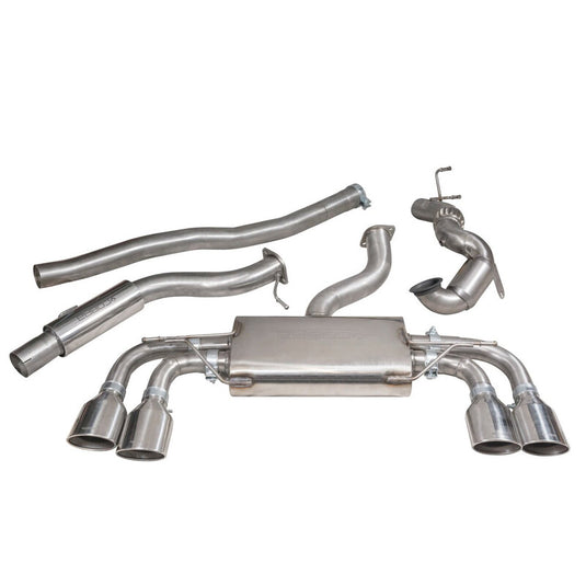 Linea di Scarico Completa "Turboback" Cobra per VW Golf 7 R 2.0L TSI (12-18)