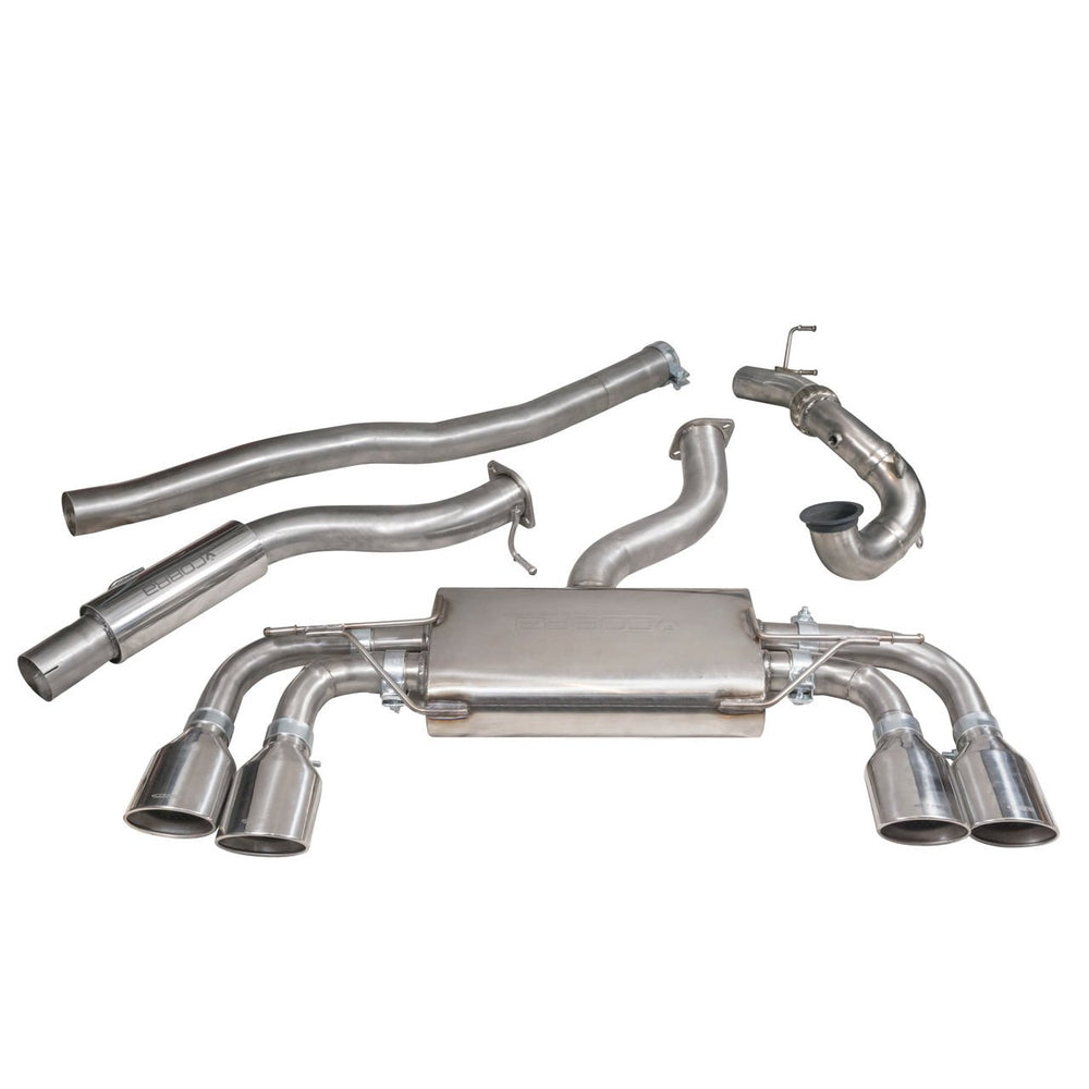 Linea di Scarico Completa "Turboback" Cobra per VW Golf 7 R 2.0L TSI (12-18)