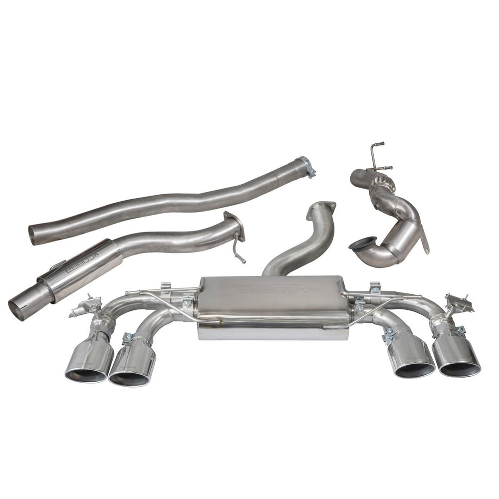 Linea di Scarico Completa "Turboback" Cobra per VW Golf 7.5 R (2018+)