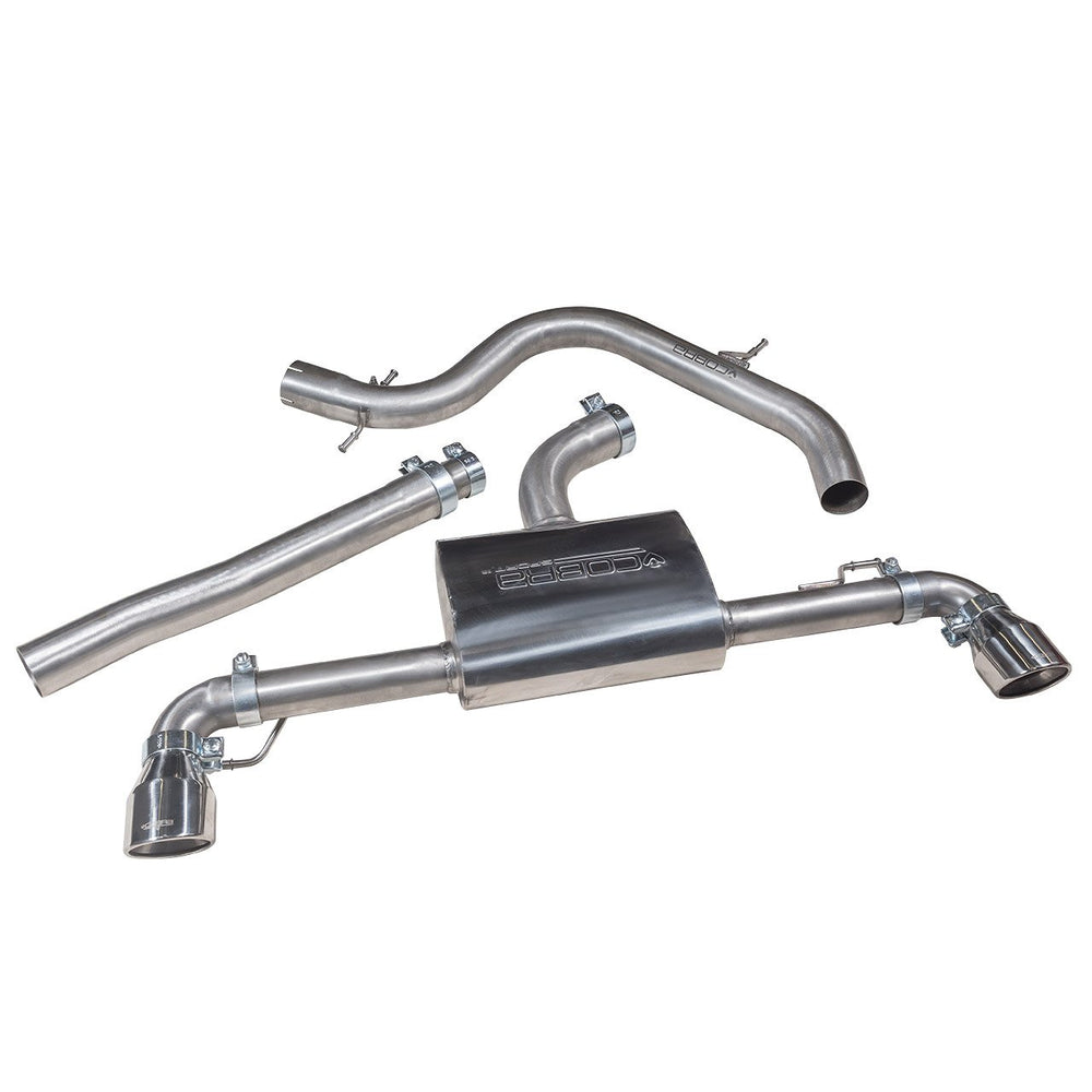 Linea di Scarico "Catback" Cobra per VW Golf 6 2.0L TDI 140 CV "GTI Style" (09-13)