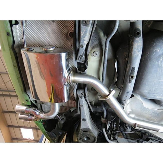 Linea di Scarico "Catback" Cobra per Seat Leon FR 1P 2.0L TDI 170 CV (05-13)
