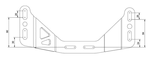 Traversa Cambio 350Z / 370Z GKTech per Nissan S Chassis