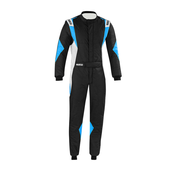 Tuta SPARCO SUPERLEGGERA R564 - nero bianco azzurro