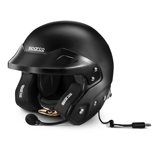 Casco jet SPARCO RJ-i - con interfono ed Hans