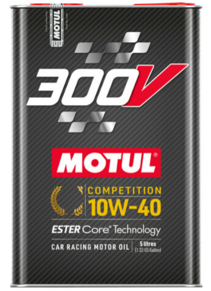 Nuovo Olio motore MOTUL 300V COMPETITION 10W40 - 5 litri