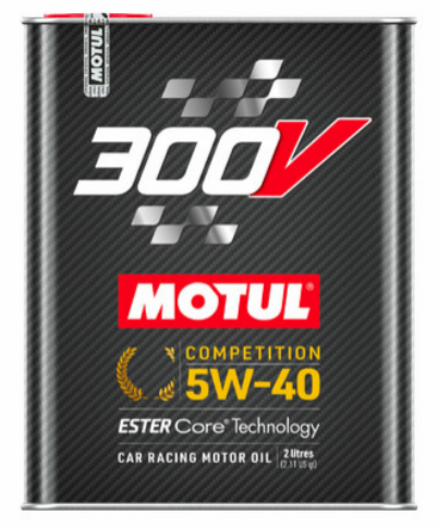 Nuovo Olio motore MOTUL 300V COMPETITION 5W40 - 2 litri