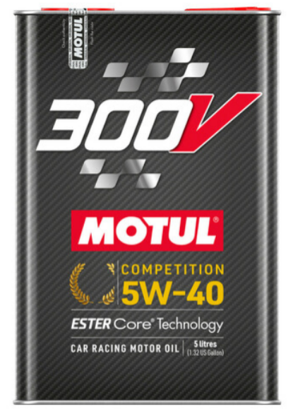 Nuovo Olio motore MOTUL 300V COMPETITION 5W40 - 5 litri