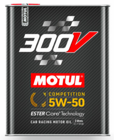 Nuovo Olio motore MOTUL 300V COMPETITION 5W50 - 2 litri