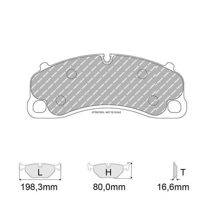 Pastiglie freno FERODO RACING DS1.11 FCP4664W