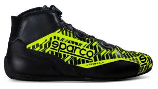 Scarpa kart SPARCO K-FORMULA - nero giallo fluo