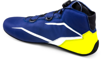 Scarpa kart SPARCO K-FORMULA - azzurro giallo fluo