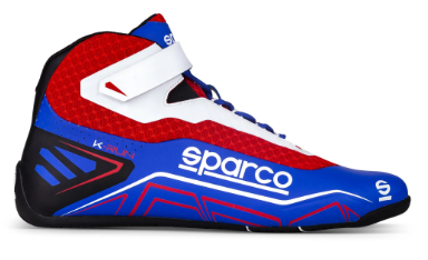 Scarpa kart SPARCO K-RUN - azzurro rosso