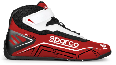 Scarpa kart SPARCO K-RUN - rosso bianco