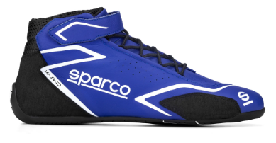 Scarpa kart SPARCO K-SKID - blu bianco