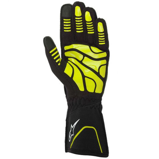 Guanti kart ALPINESTARS TECH 1-KX V2 - nero giallo fluo antracite