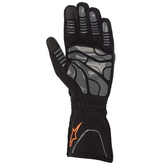 Guanti kart ALPINESTARS TECH 1-KX V2 - nero arancio fluo