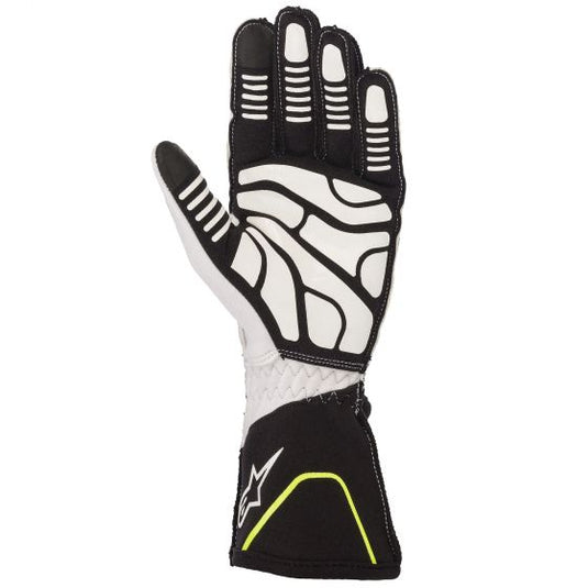 Guanti kart ALPINESTARS TECH 1-KX V2 - bianco nero