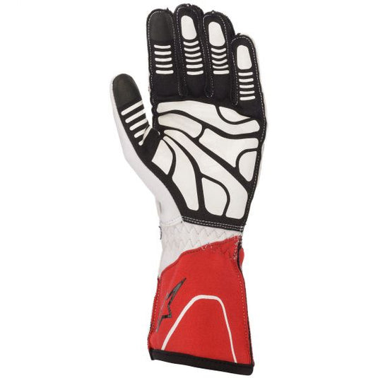 Guanti kart ALPINESTARS TECH 1-KX V2 - bianco rosso nero