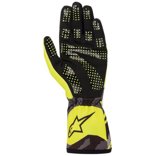 Guanti kart ALPINESTARS TECH 1-K Race V2 - giallo fluo nero