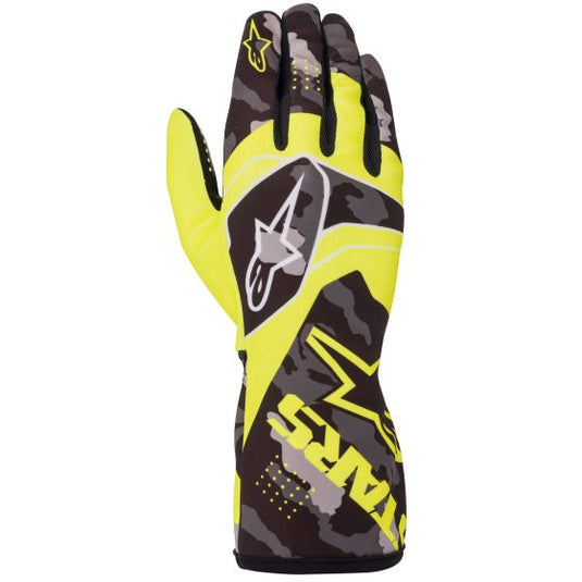 Guanti kart ALPINESTARS TECH 1-K Race V2 - giallo fluo nero