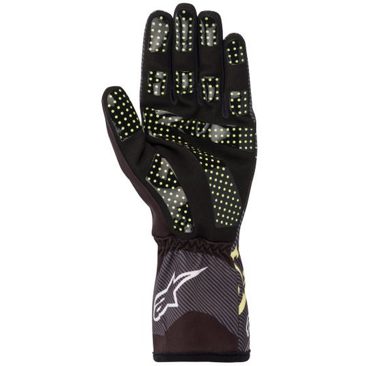 Guanti kart ALPINESTARS TECH 1-K Race V2 - nero verde lime