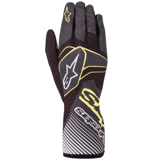 Guanti kart ALPINESTARS TECH 1-K Race V2 - nero verde lime