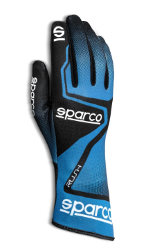 Guanti kart SPARCO RUSH - azzurro nero