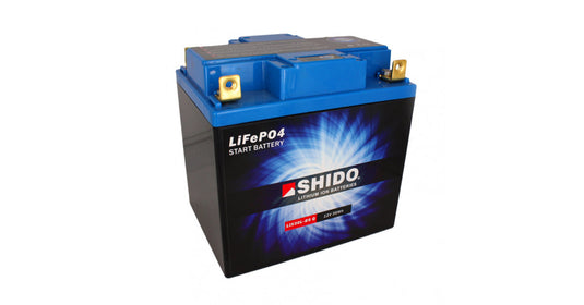 BATTERIA LITIO 30A SHIDO 166X126X175MM 2KG