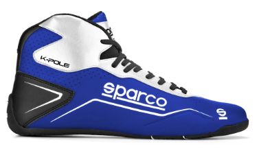 Scarpa kart SPARCO K-POLE - blu bianco