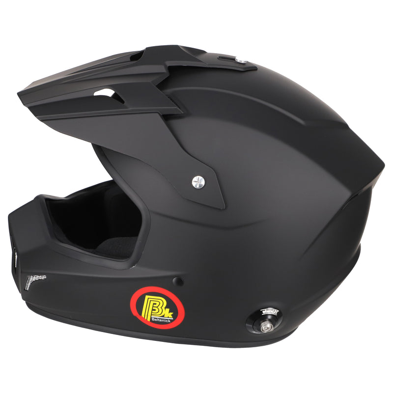 Carica immagine in Galleria Viewer, Casco Integrale BELTENICK CROSS FIA 2015 - nero con Hans
