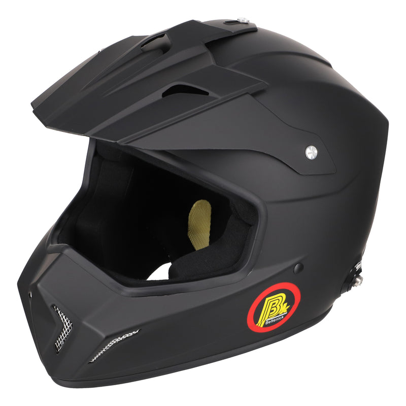 Carica immagine in Galleria Viewer, Casco Integrale BELTENICK CROSS FIA 2015 - nero con Hans
