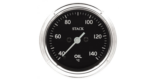 MANOMETRO STACK CLASSIC 52MM TEMPERATURA OLIO 40-140°C 10X100 ELETTRICO