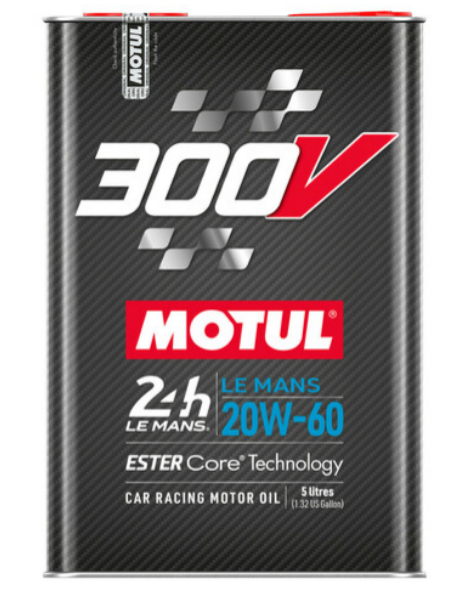 Nuovo Olio motore MOTUL 300V LE MANS 20W60 - 5 litri