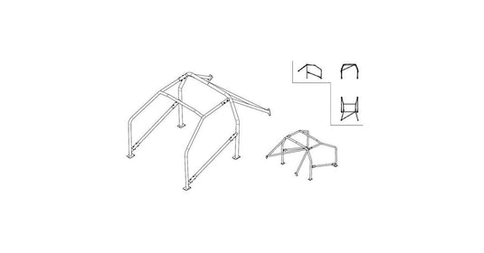 Roll Bar SPARCO Nissan 200 Sx 89-94 Fe45