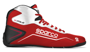 Scarpa kart SPARCO K-POLE - rosso bianco