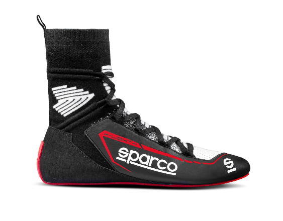 Carica immagine in Galleria Viewer, Scarpe SPARCO RACING X-LIGHT+ - nero rosso
