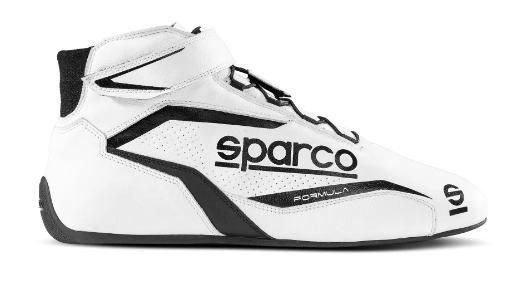 Scarpe SPARCO FORMULA 2022 FIA 8856-2018 - bianco scarpa pilota rally pista salita slalom