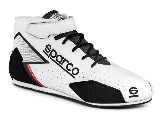 Carica immagine in Galleria Viewer, Scarpe SPARCO PRIME-R - bianco scarpa pilota omologata fia omologazione 8856 20189 rally salita pista slalom
