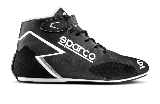 Scarpe SPARCO PRIME-R - nero bianco scarpa pilota omologata fia omologazione 8856 20189 rally salita pista slalom