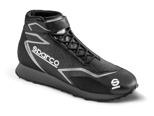 Scarpe navigatore SPARCO SKID+ - nero scarpa navigatore rally meccanico box pitlane