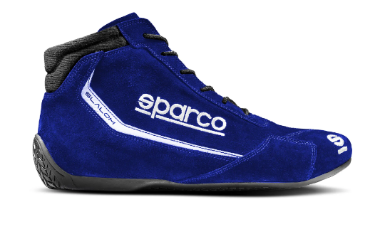 Scarpe SPARCO SLALOM 2022 - blu scarpa pilota omologata fia omologazione 8856 2018 rally salita pista slalom
