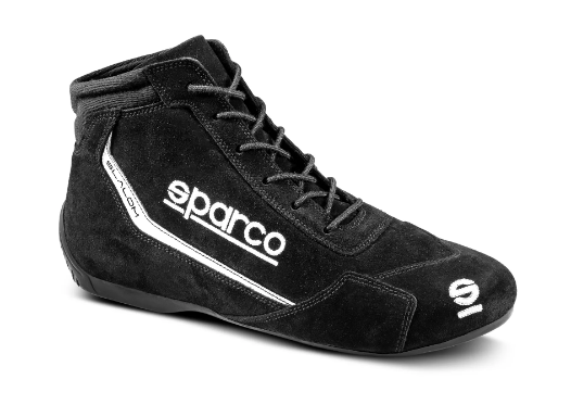 Scarpe SPARCO SLALOM 2022 - nero scarpa pilota omologata fia omologazione 8856 2018 rally salita pista slalom