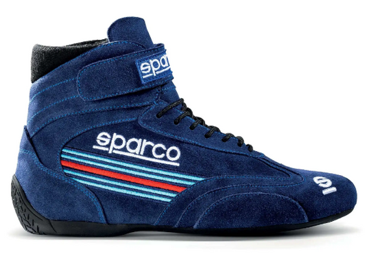 Scarpe SPARCO TOP MARTINI RACING scarpa pilota omologata fia omologazione 8856 2018 rally salita pista slalom